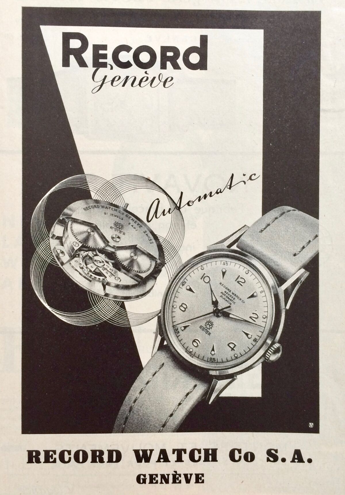 Publicités de 1954