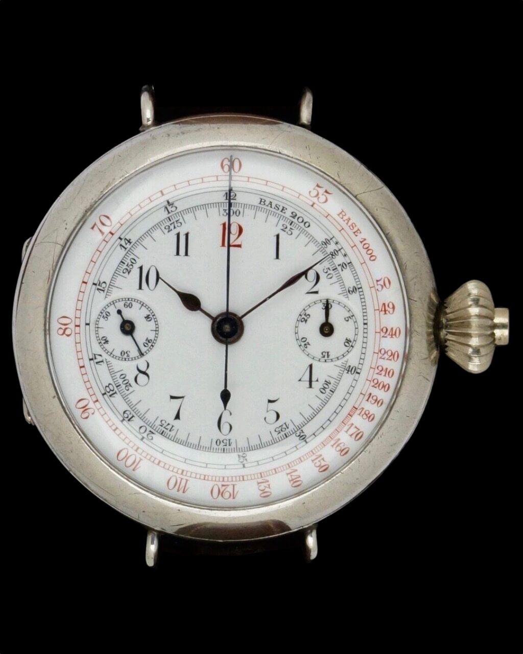 Lemania monopusher (1915) – Restoration of an early wrist chronograph