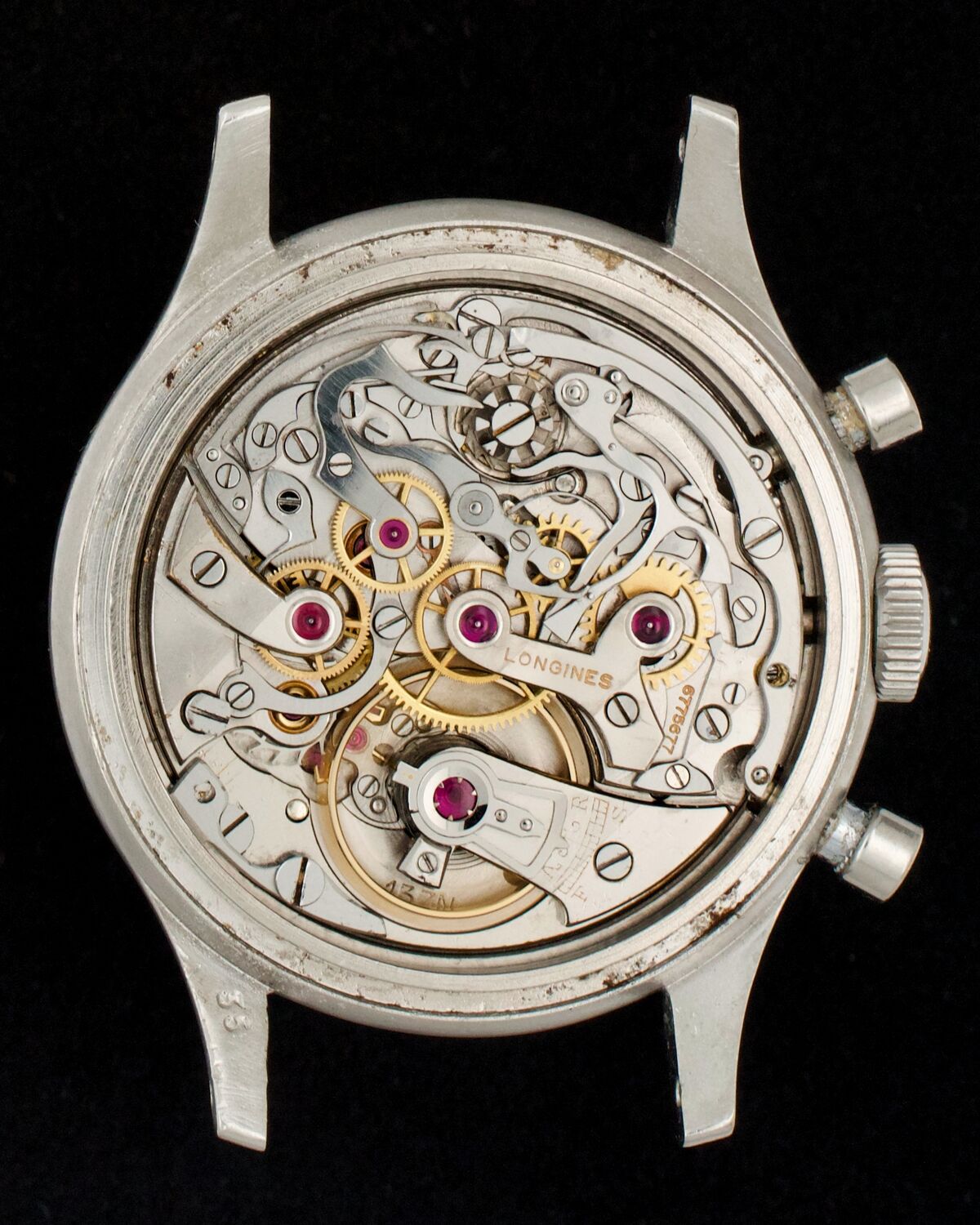 Longines 13ZN – Chronographe bracelet à roue à colonnes avec compteur 30 minutes (1936)