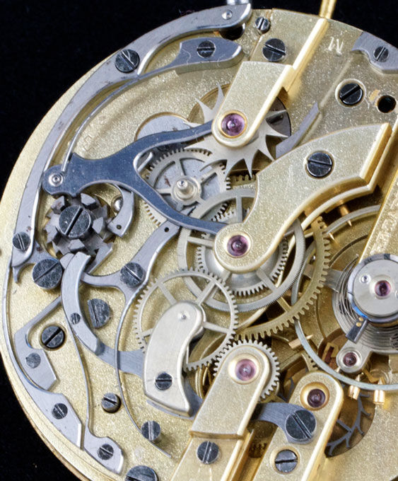 Léon Guinand – Chronographe de poche Le Chauffeur breveté en 1900