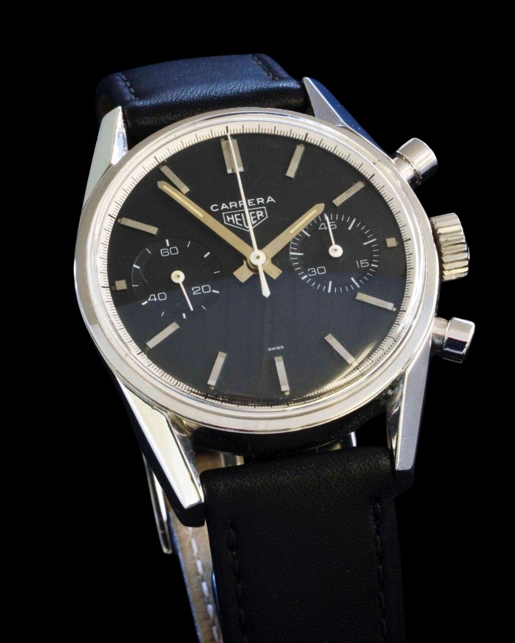 Heuer Carrera 1964 – Chronograph Kaliber Valjoux 92, Restaurierung