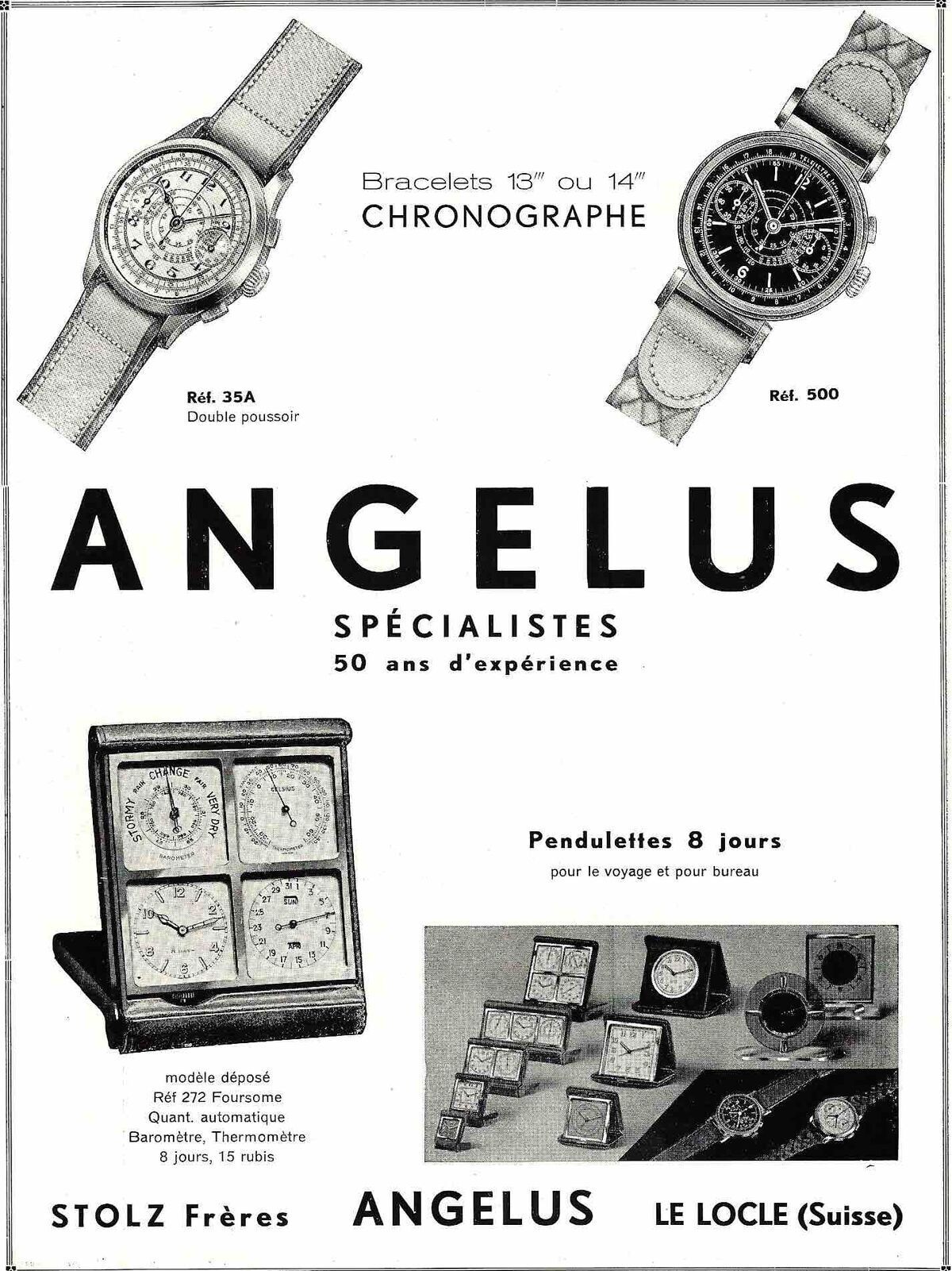 Geschichte der Marke Angélus
