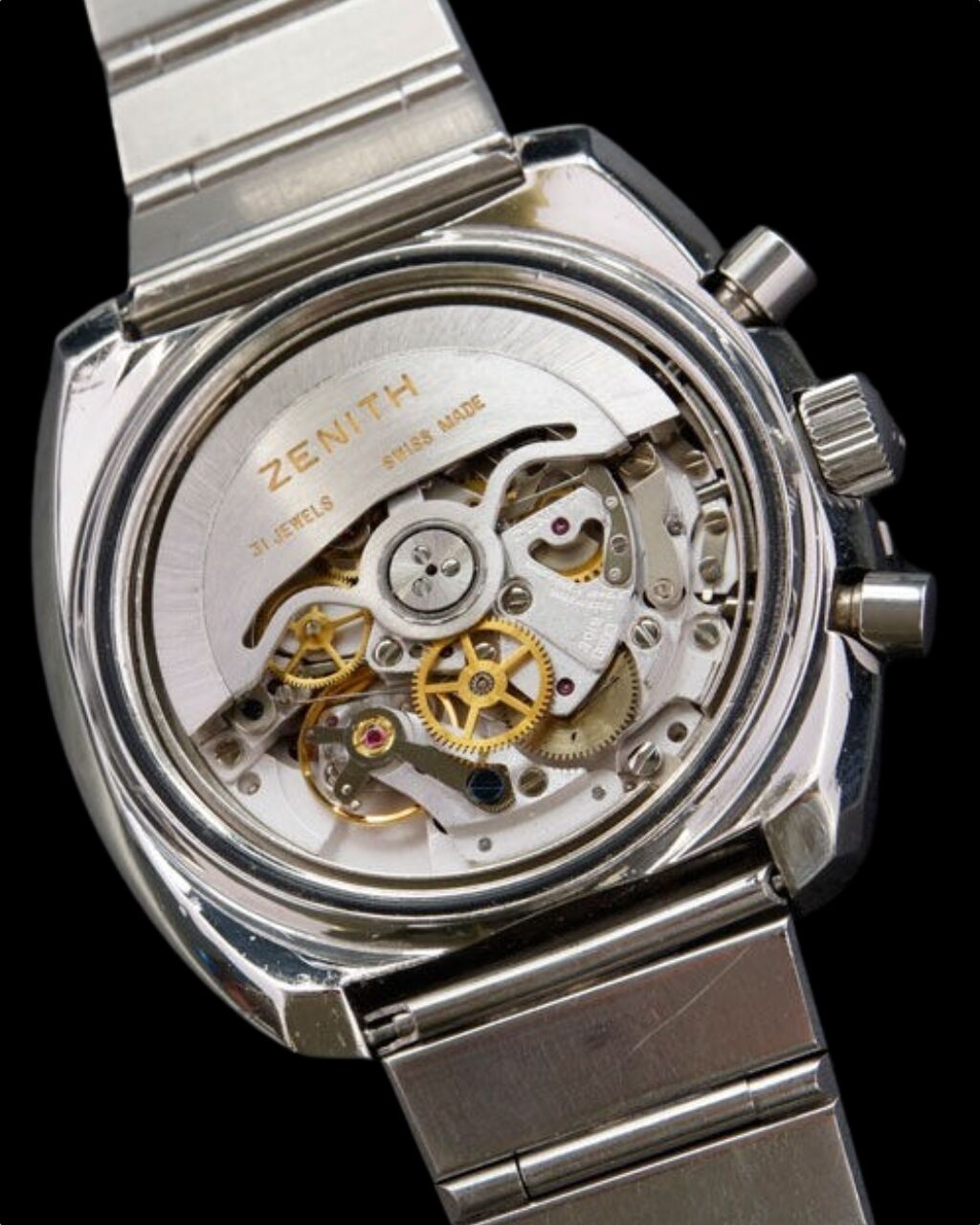 Montre Zenith Cal.3019/400 - Quantième Avec Indicateur De Date, Occasion De Collection
