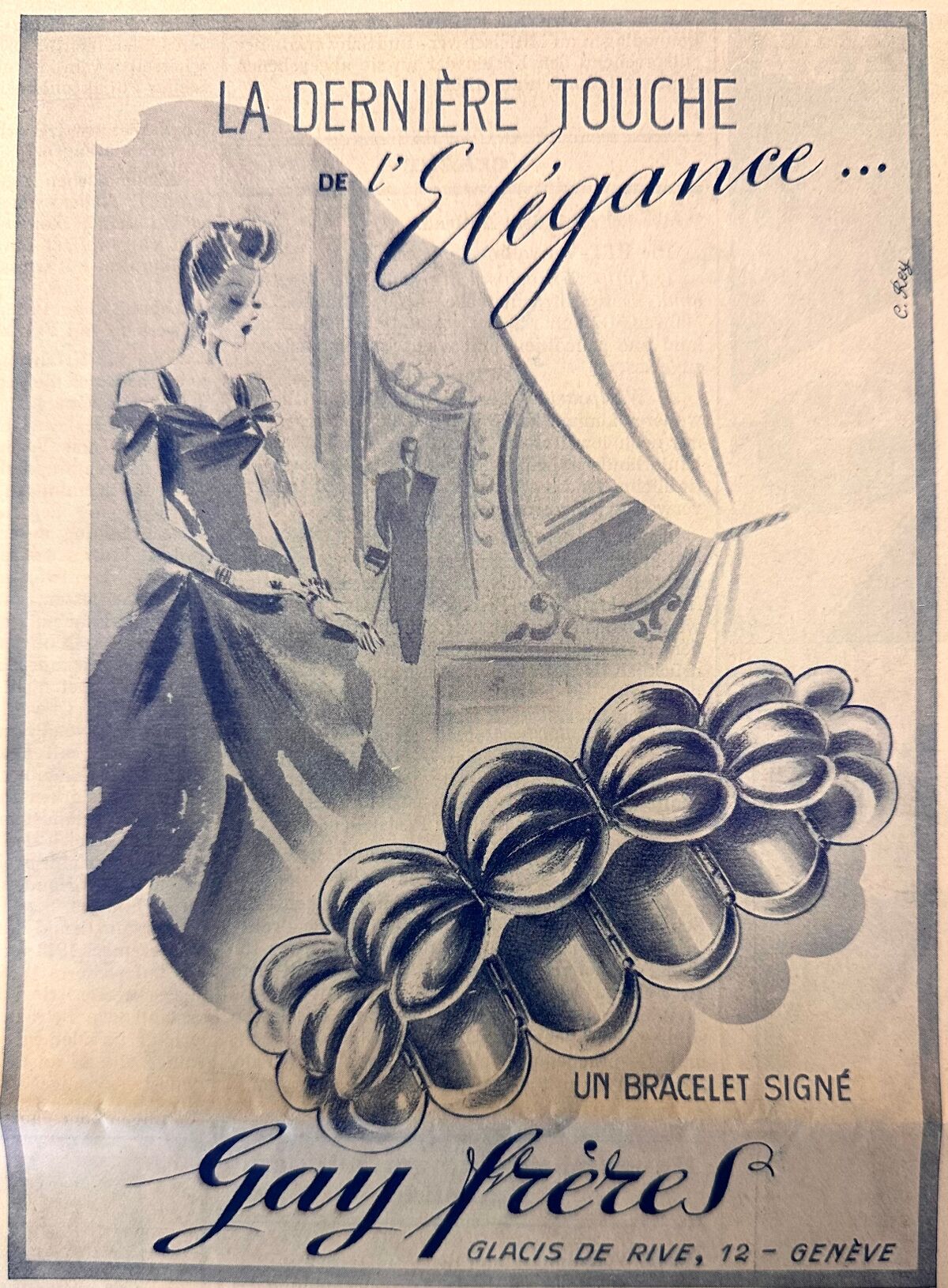 Werbung von 1944