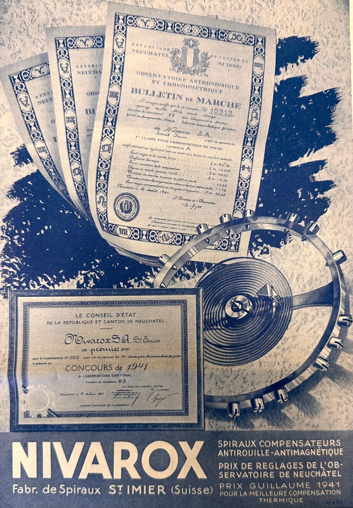 Werbung von 1944