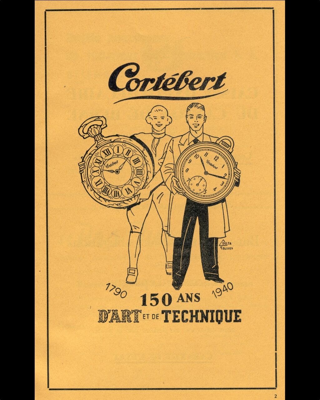 Werbung von 1940