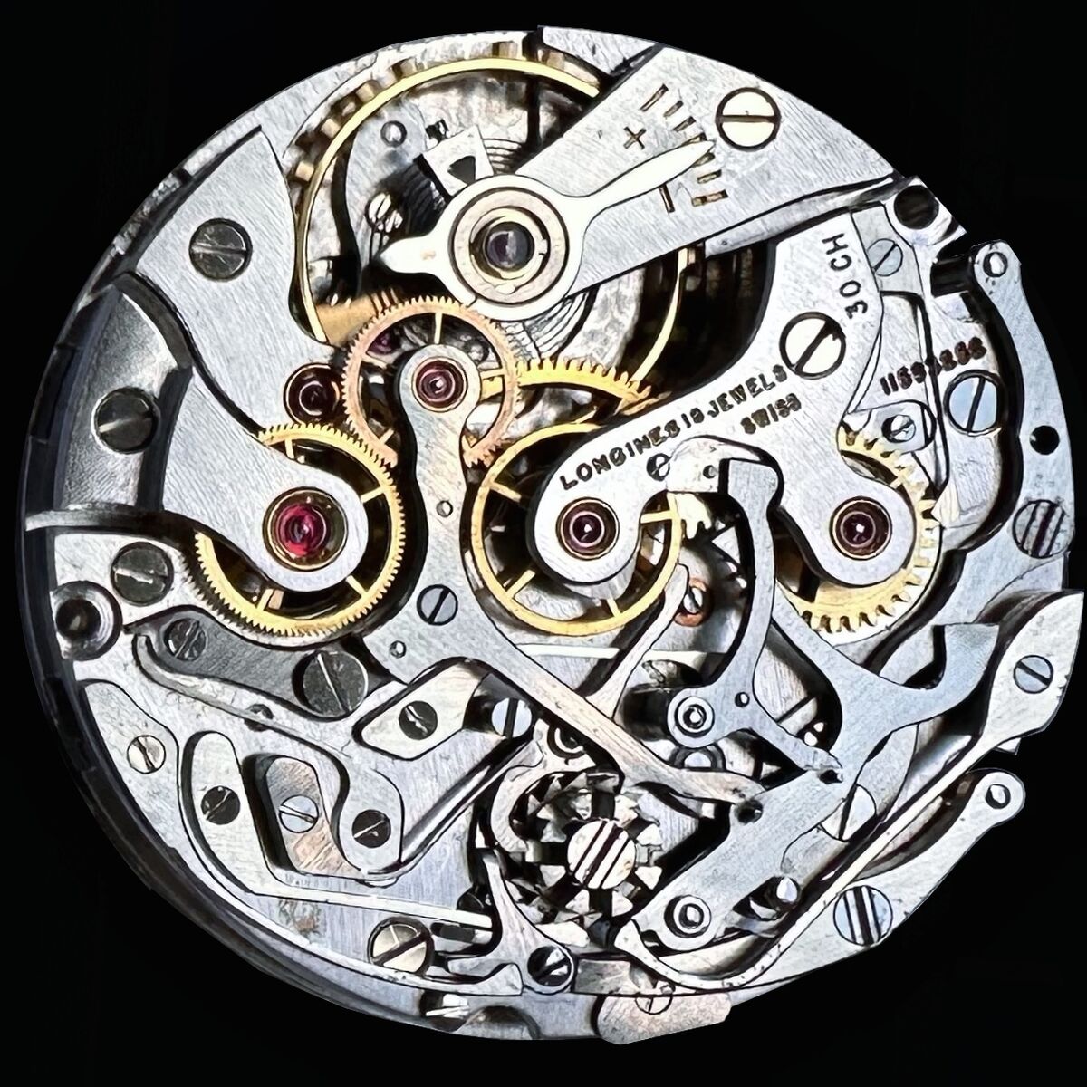 Longines calibre 30 CH – Chronographe flyback de manufacture