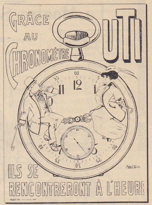 Advertisements of 1908