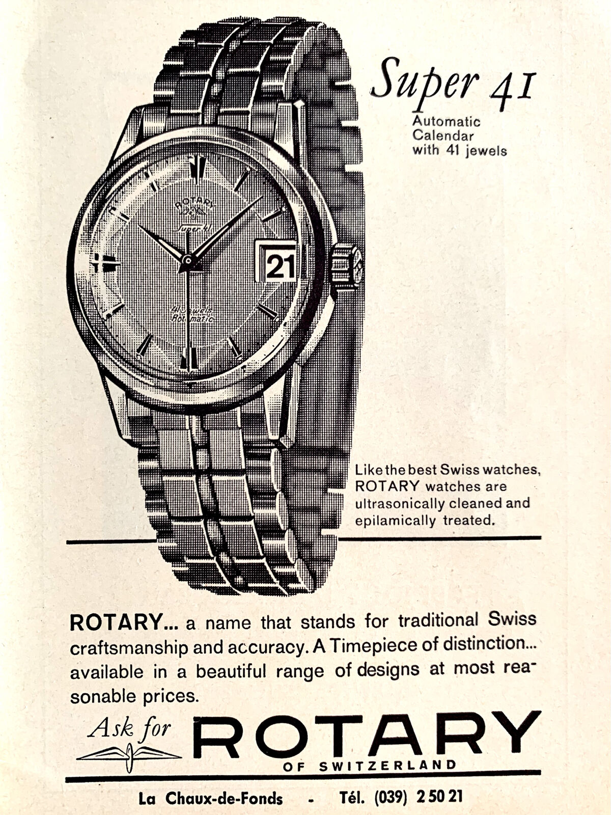 Advertisements of 1962