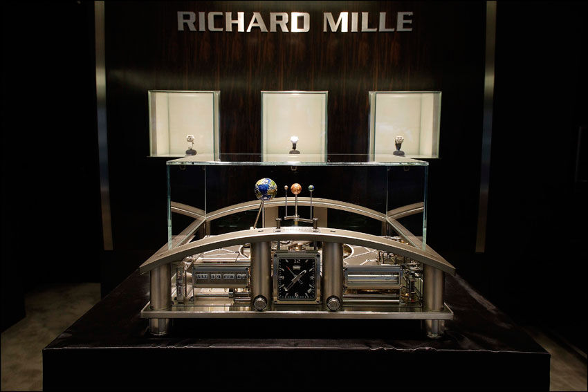 Planétarium Tellurium Richard Mille réalisation et présentation par Christian Etienne