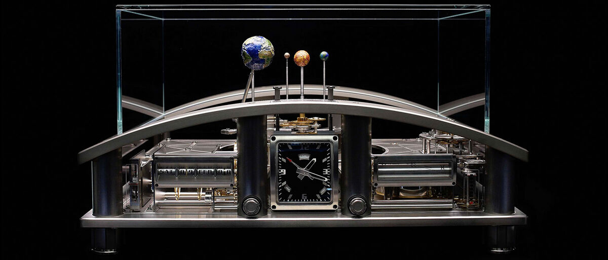 Planétarium Tellurium Richard Mille réalisation et présentation par Christian Etienne