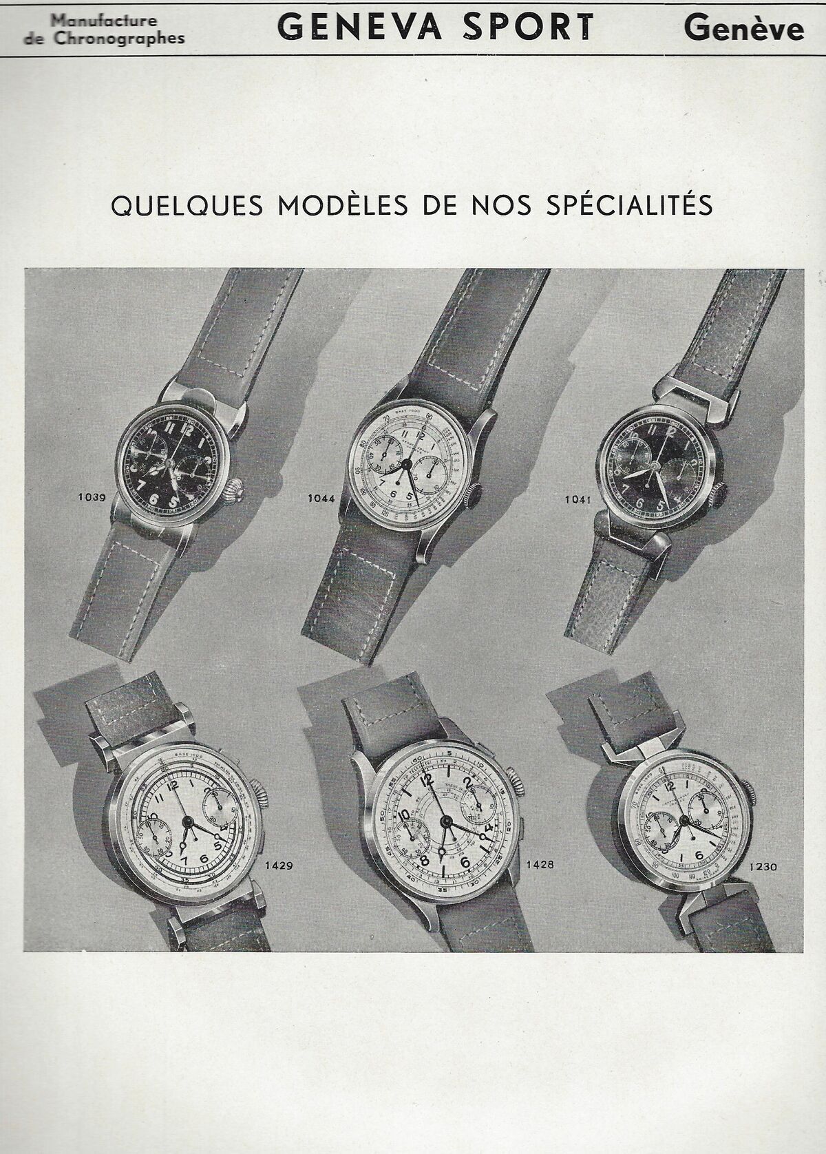 Histoire de Geneva Sport Watch