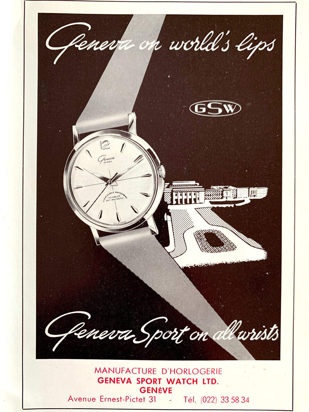 Histoire de Geneva Sport Watch