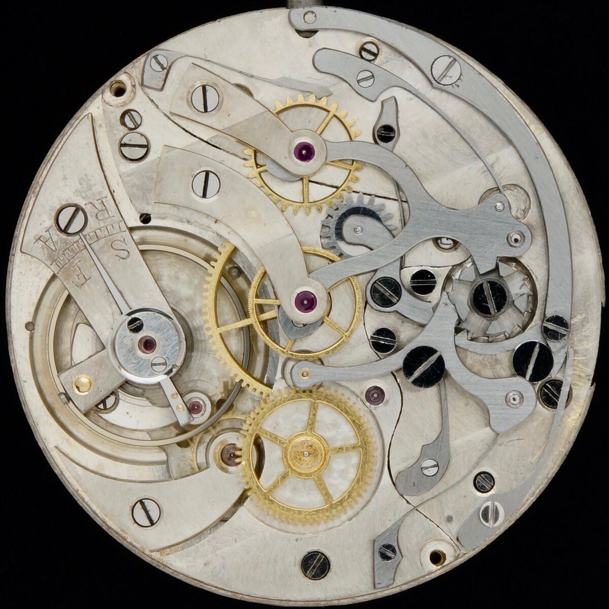 Heuer pignon oscillant 1910