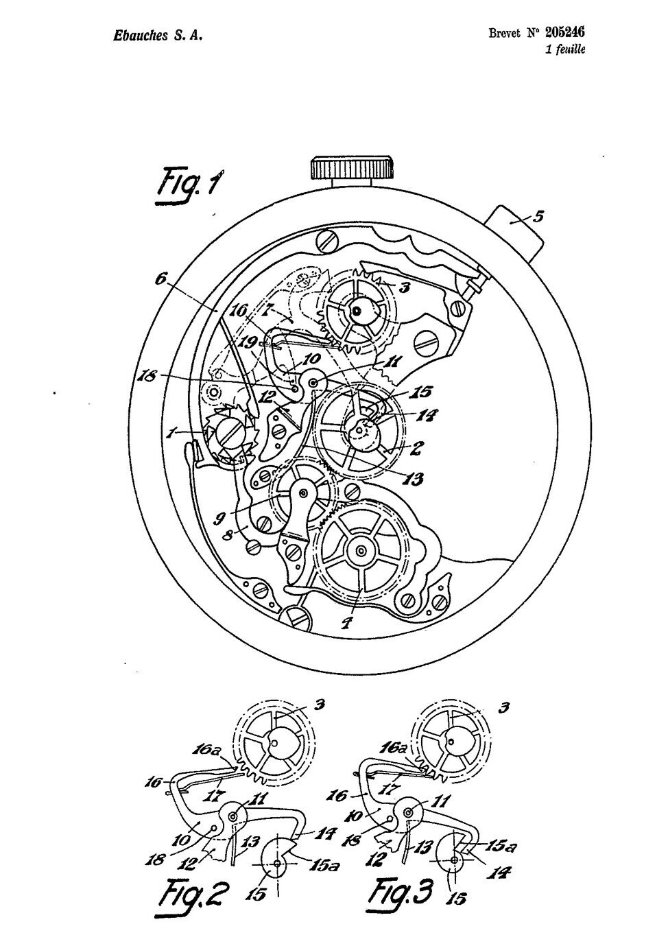 Patent von 1938