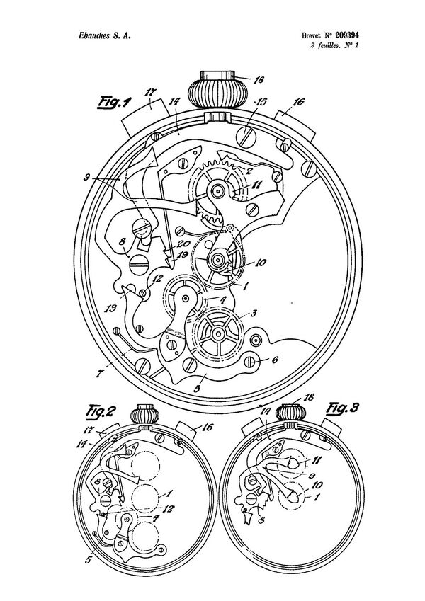Patent von 1938