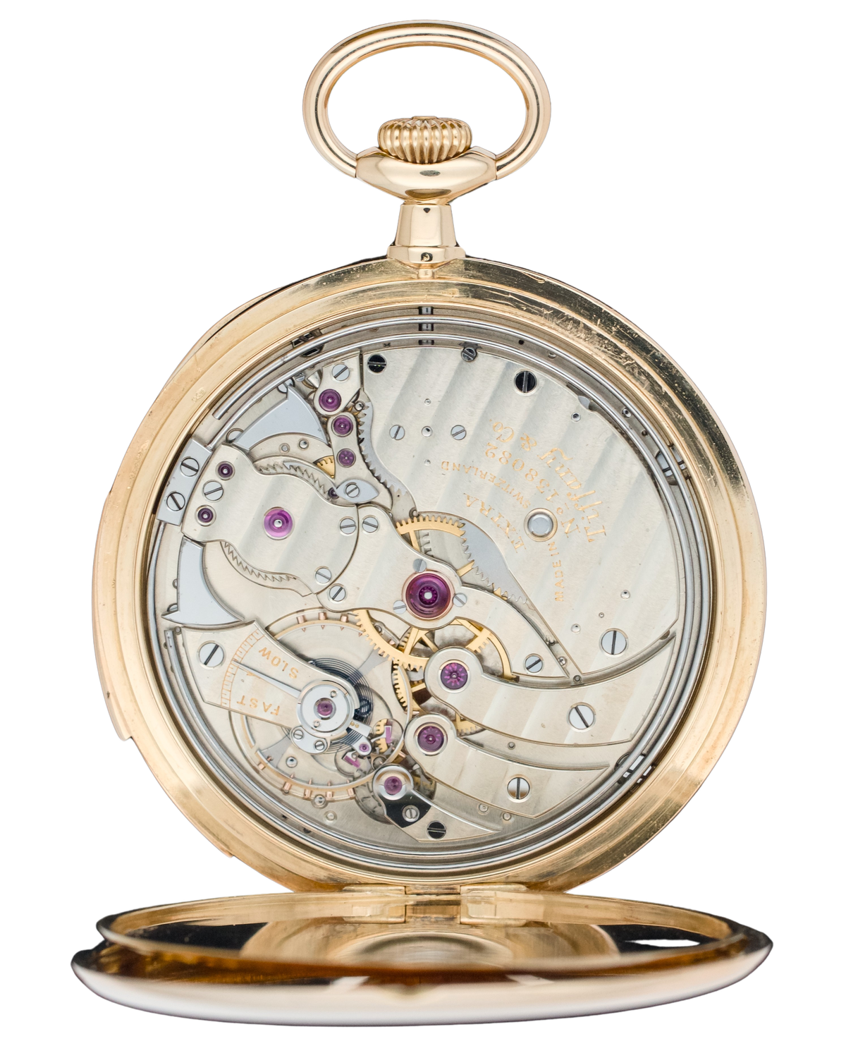 Restauration montre Tiffany & Co,mouvement Patek Philippe à répétition 5 minutes – 1908
