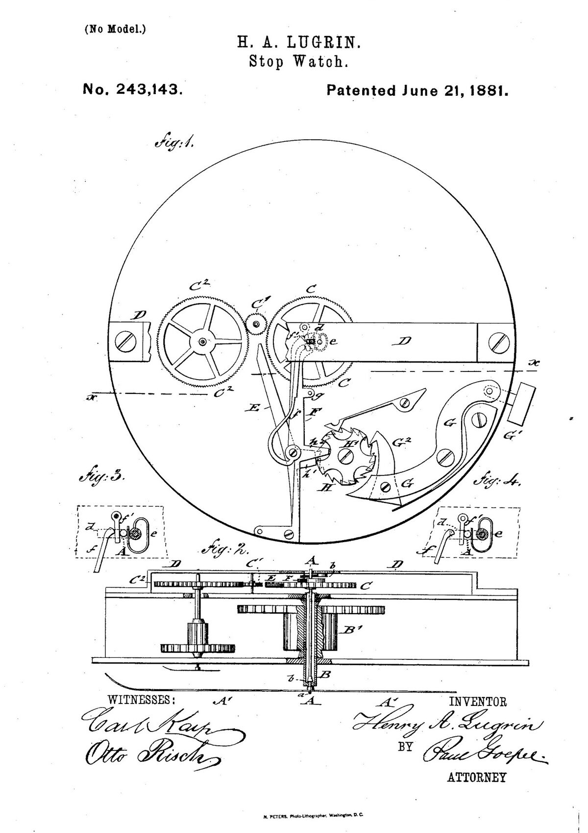 Brevet de 1881