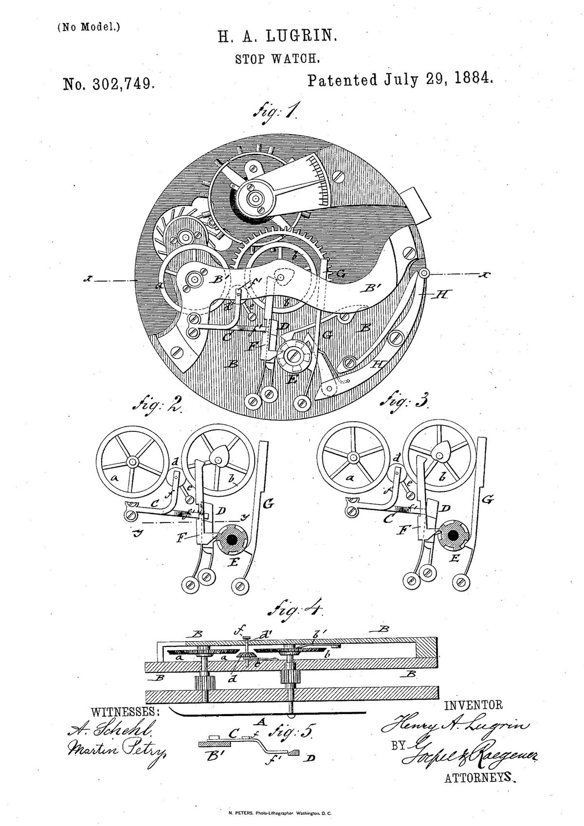 Brevet de 1884