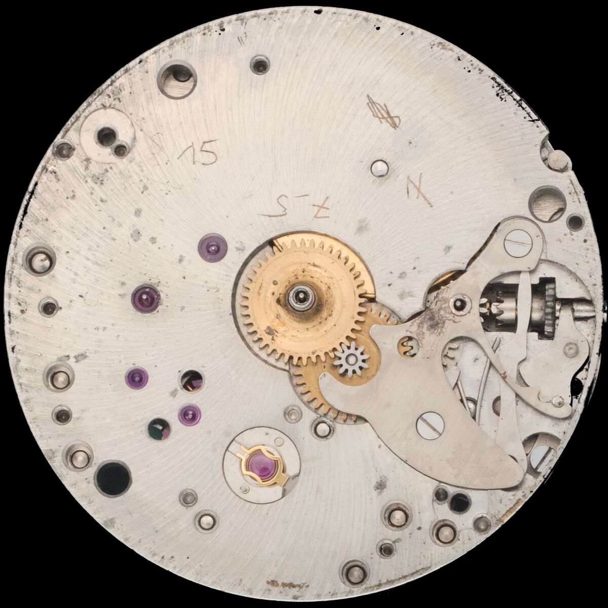 J. Auricoste Type 20 militaire : chronographe “retour en vol” et Lemania 2040